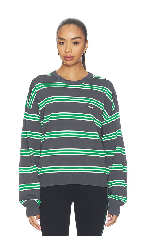 P.E Nation Retreat Stripe Sweater