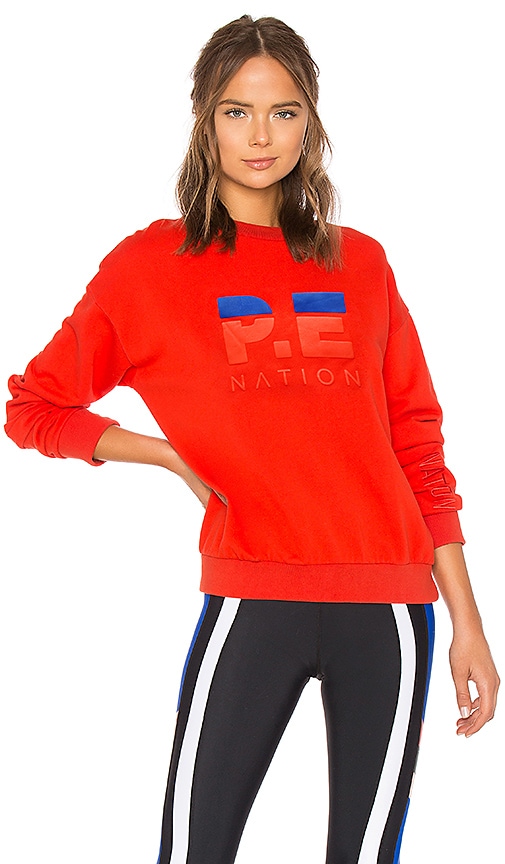 Pe nation 2025 red jumper