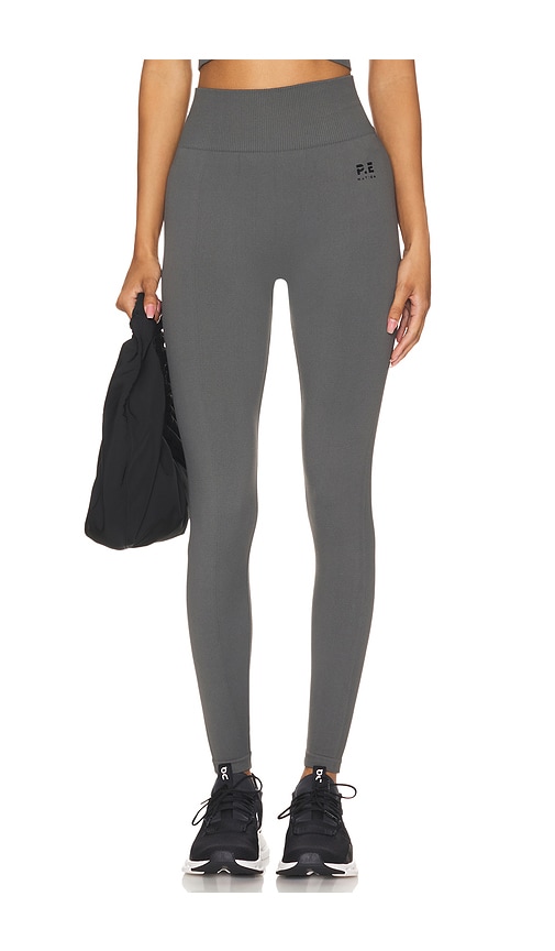 Shop P.e Nation Restore Seamless Legging In Gunmetal