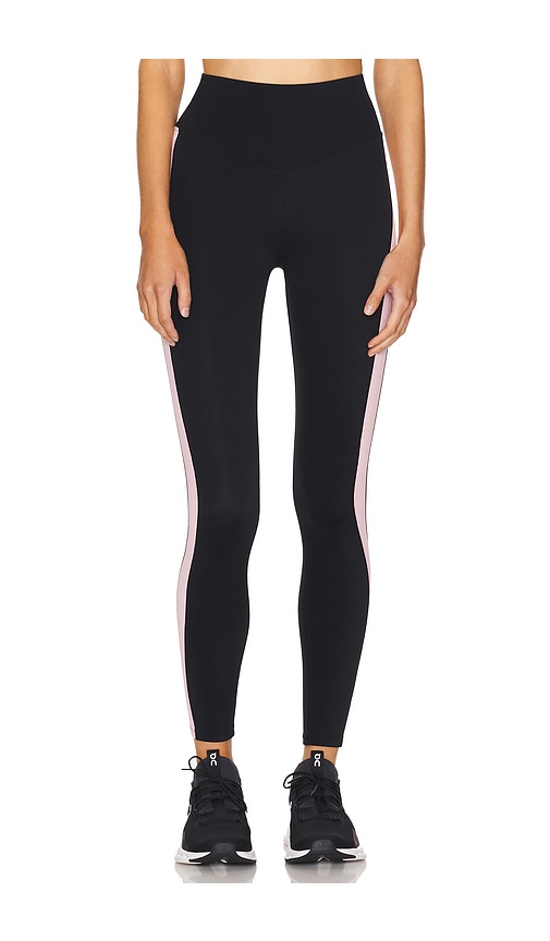 Shop P.e Nation Freeplay 2 Fl Legging In Black & Crystal Rose