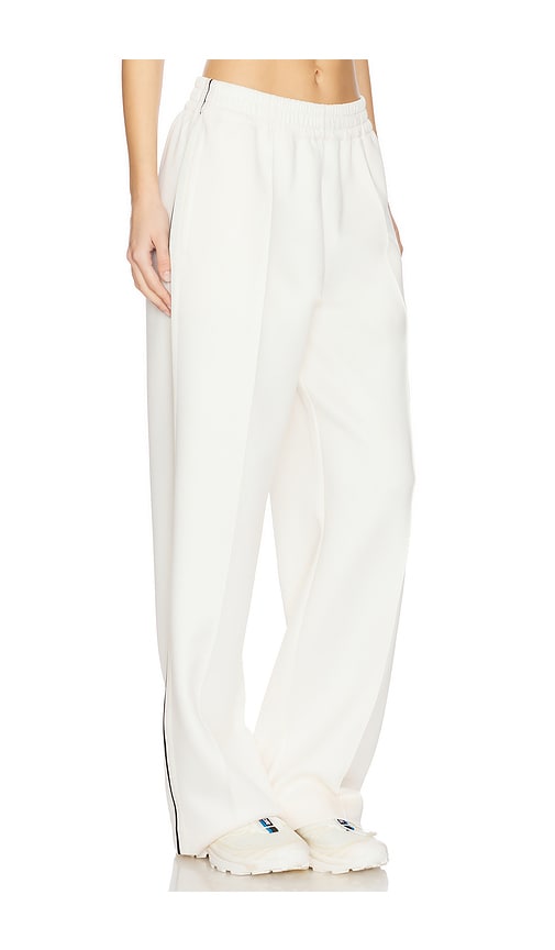 Shop P.e Nation Prelude Track Pant In Cream