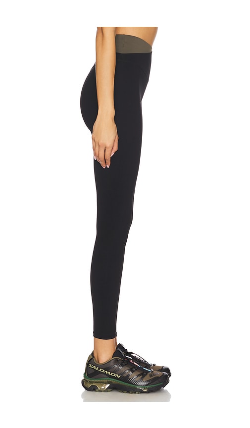 P.e Nation Wander Full Length Legging In Black & Tarmac
