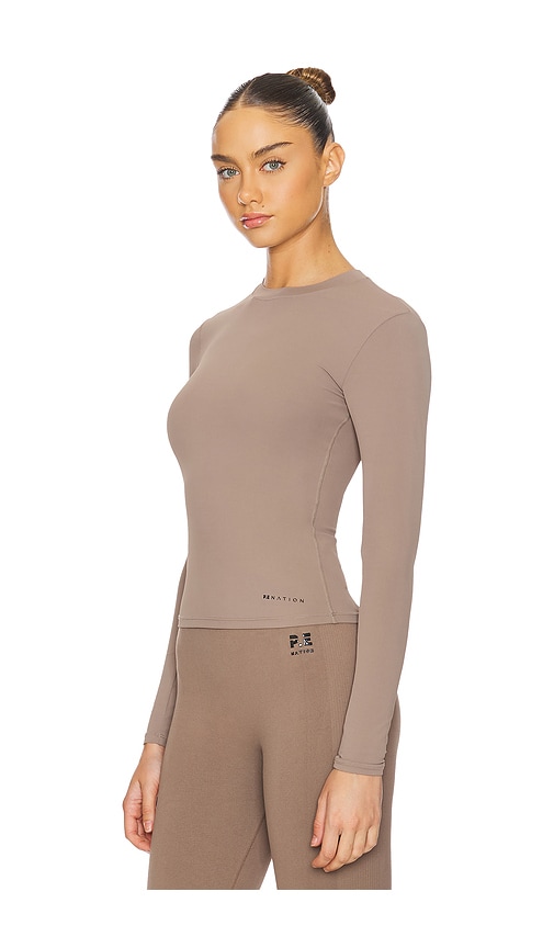 P.E NATION FOUNDATION LONG SLEEVE TOP