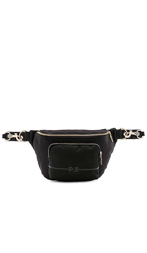 P.E Nation The Lay Back Bumbag in Black 