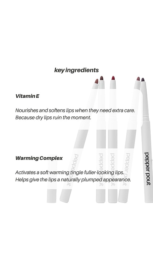  Pepper Pout Lápiz Delineador De Labios “hot Take” Con Efecto Voluminizador Hot Take Plumping Lip Liner En Color Belleza: Na Talla All . 