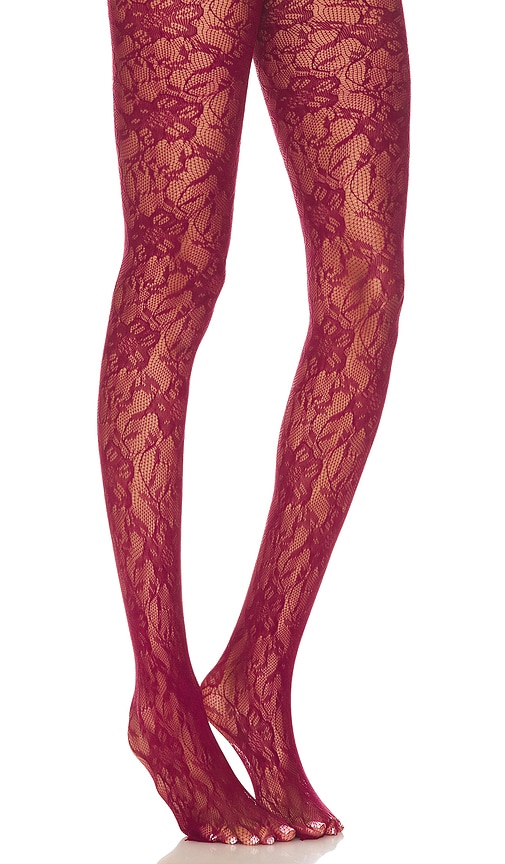 Lace Up Bow Tights – ap0cene