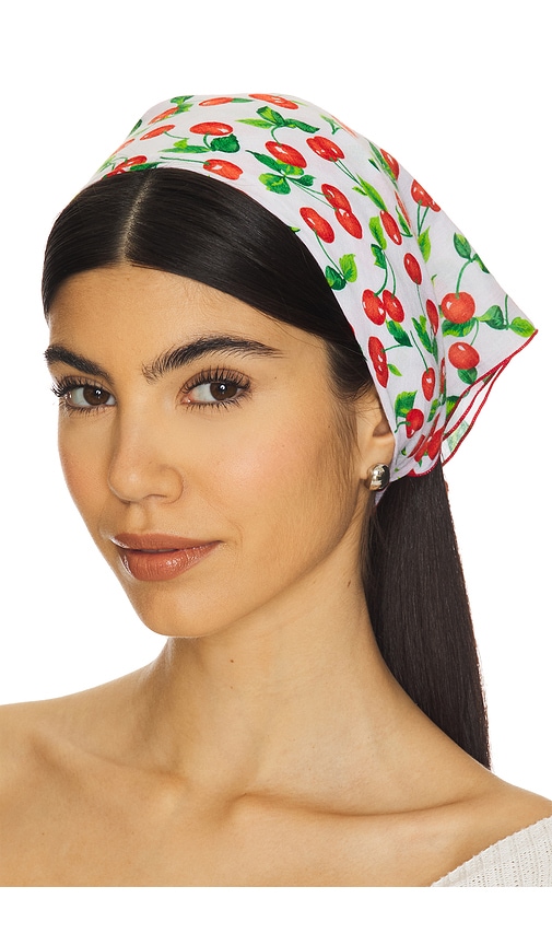 Shop Petit Moments Cherry And Polka Dot Scarf Set