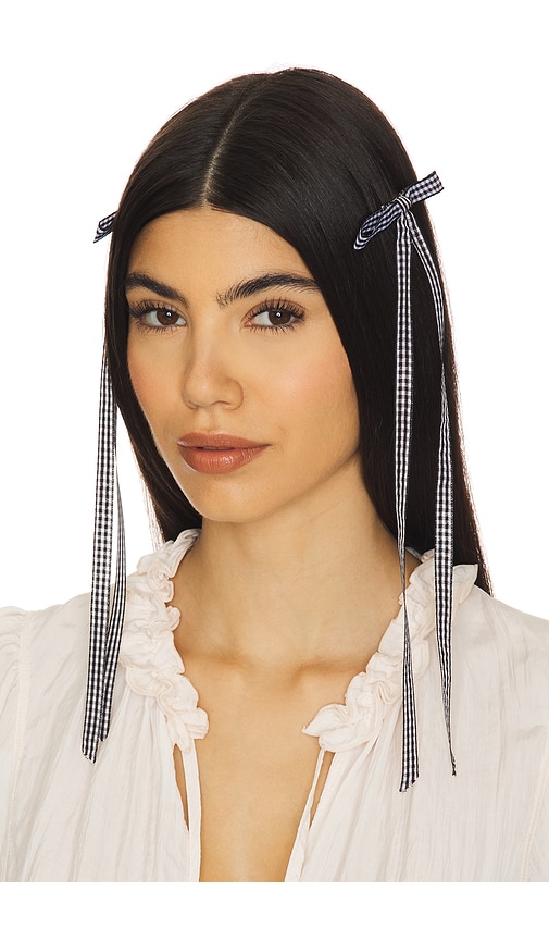 Petit Moments Gingham Hair Bows 3 Packs