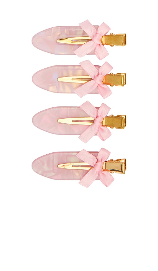 petit moments X Scott King Hair Selena Setting Clips en Pink 38$