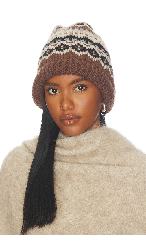 Stockholm Knit Hat by Petit Moments in Brown