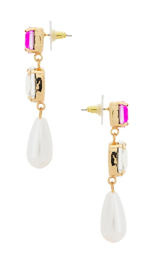 petit moments Alexis Pearl Drop Earrings | Thumbnail 2