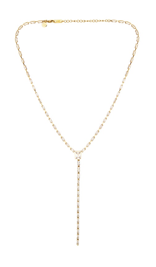 petit moments COLLIER LASSO BAGUETE en Metallic Gold 80 €