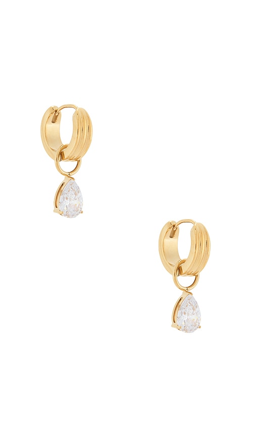 Teardrop Stone Earrings