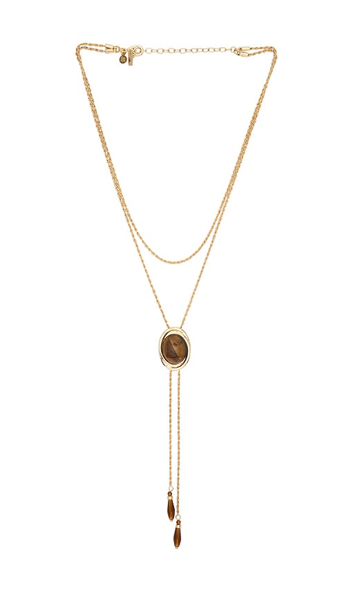 Heirloom Necklace by Petit Moments in Gold Brown