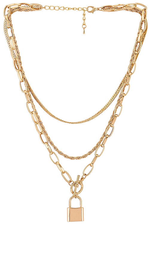 petit moments Stronger Necklace in Gold
