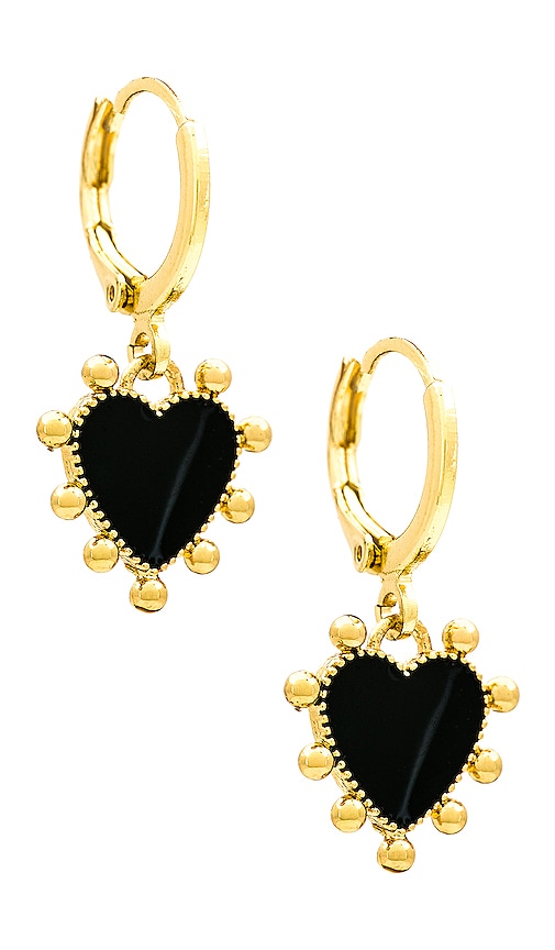 petit moments Kiedis Earring in Black