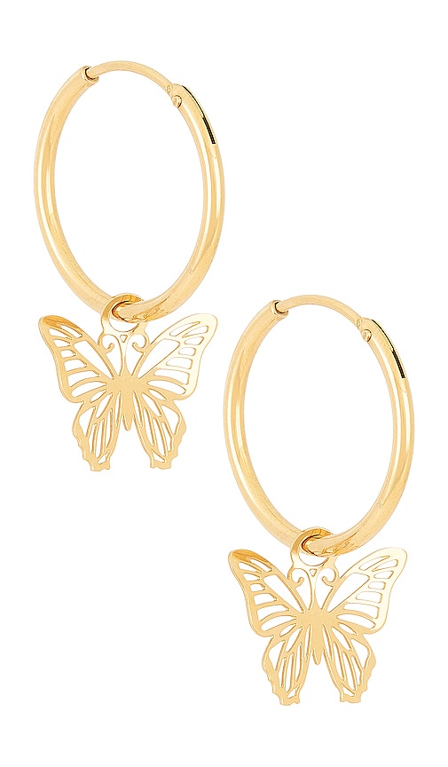 Petit Moments Locklear Hoops In Gold