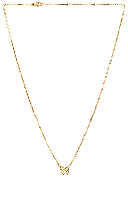 Petit Moments Babydoll Necklace In Metallic Gold