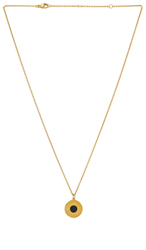 Petit Moments Pendant Necklace In Metallic Gold