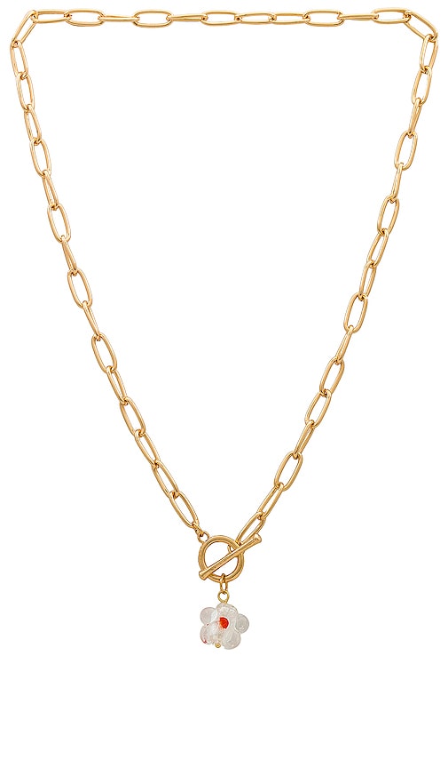 Petit Moments Dazed Necklace In Metallic Gold