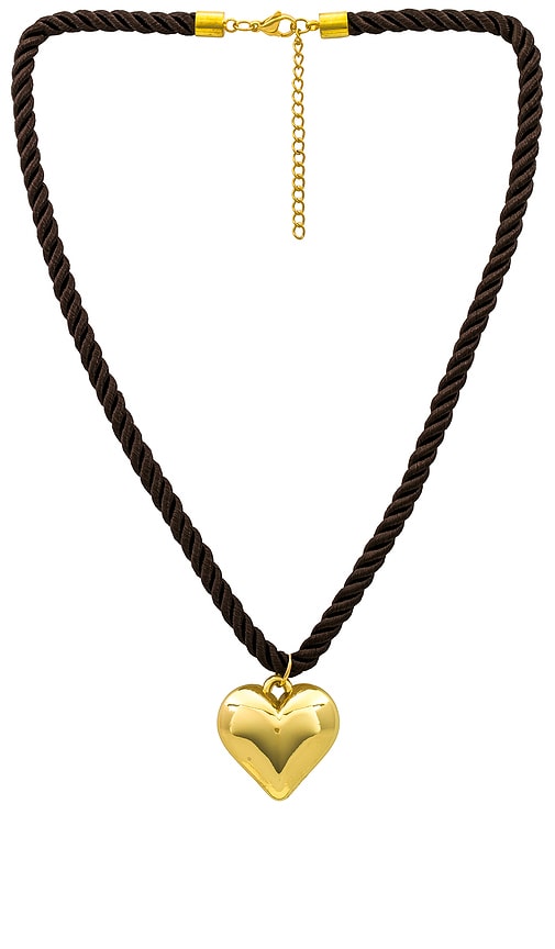 Petit Moments Veronica Rope Necklace In Metallic Gold
