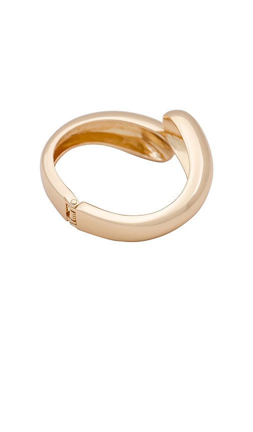 Shop Petit Moments Livorno Cuff In Metallic Gold