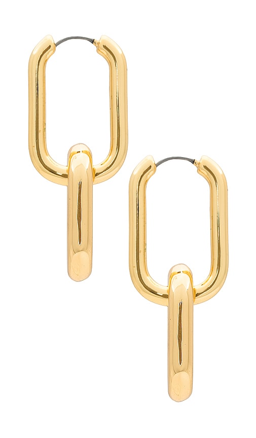 Shop Petit Moments Pavia Earrings In Metallic Gold