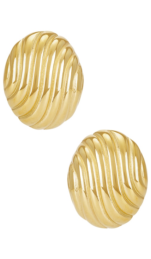 petit moments Diana Earrings in Gold