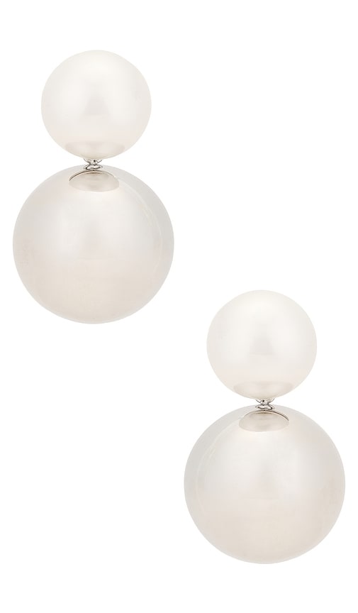 PETIT MOMENTS PEARL SPHERE EARRINGS 