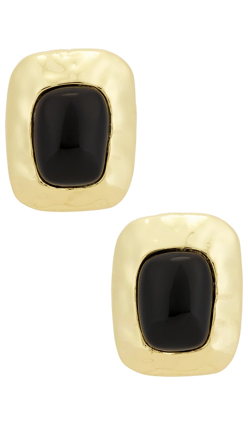 Giovana Earrings in Black.