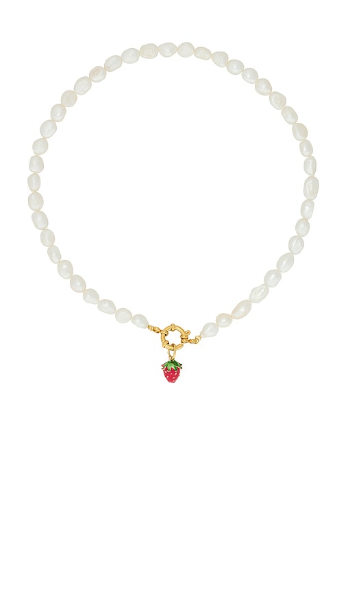 SAUTOIR PENDENTIF STRAWBERRY in - petit moments - Modalova