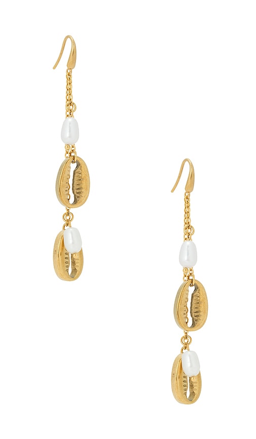 BOUCLES D'OREILLES PENDANTES PUKA in - petit moments - Modalova