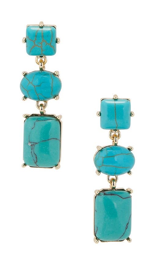 Petit Moments Allie Earrings In Blue