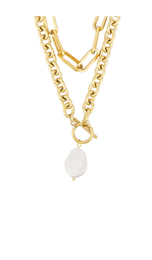 Petit Moments Reading Necklace In Gold