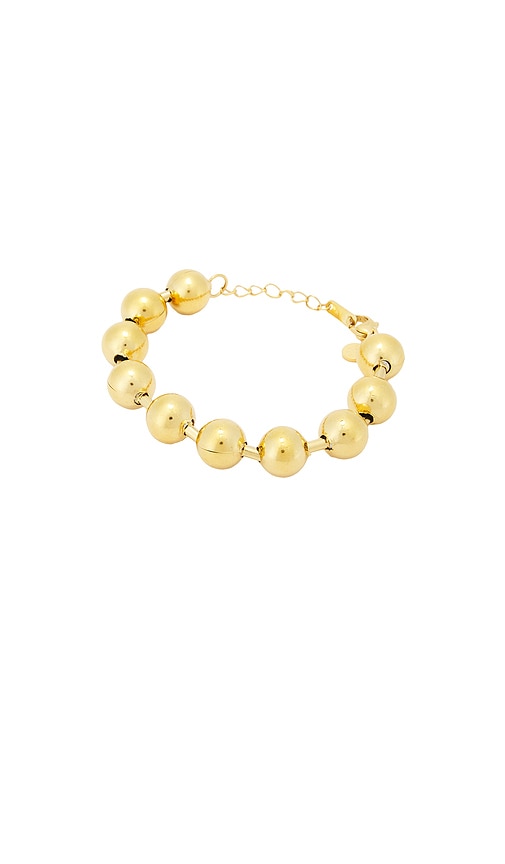 Petit Moments Ball Statement Bracelet In Gold