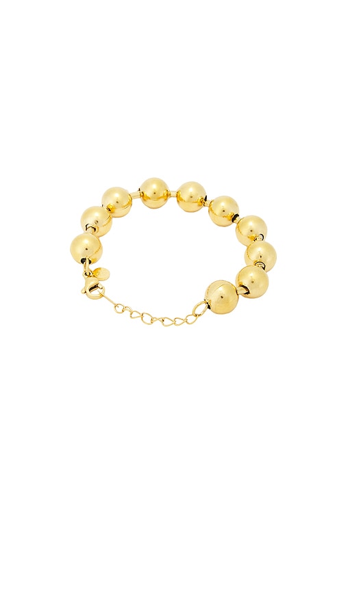 Petit Moments Ball Statement Bracelet In Gold