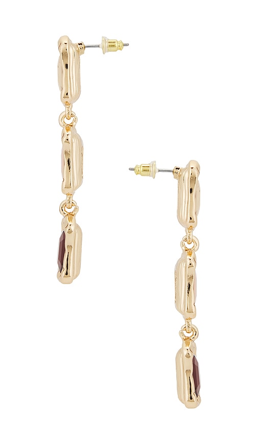 Petit Moments Glow Earrings In Animal Print