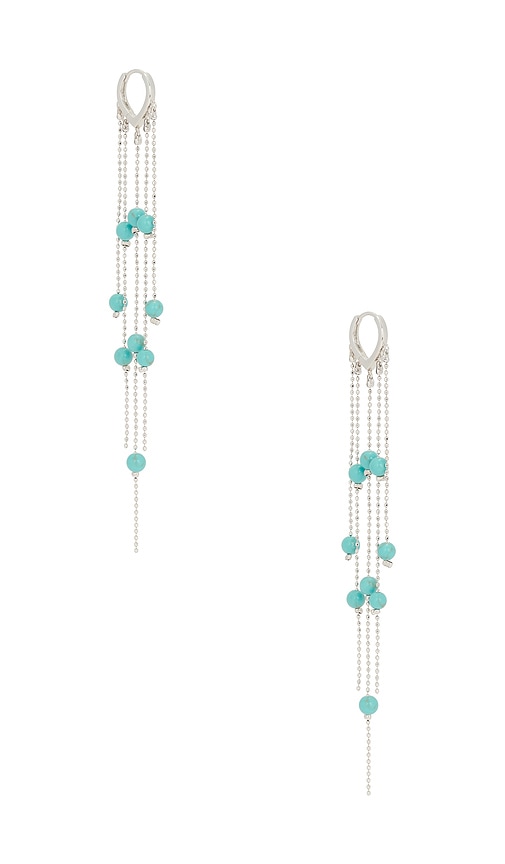 petit moments BOUCLES DOREILLES COPACABANA en Metallic SIlverTeal 27 €
