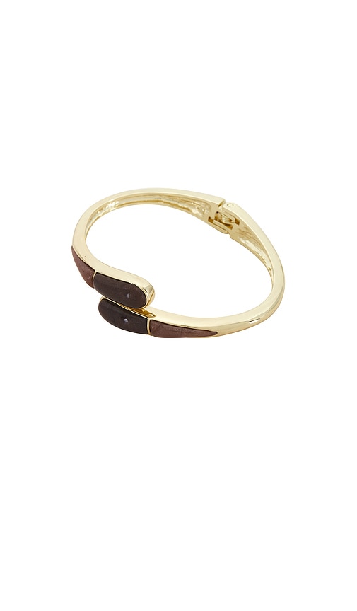 Thin Livorno Stone Wrap Cuff