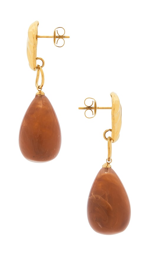petit moments Amber Drop Earrings | Thumbnail 2 petit moments Amber Drop Earrings | Thumbnail 2