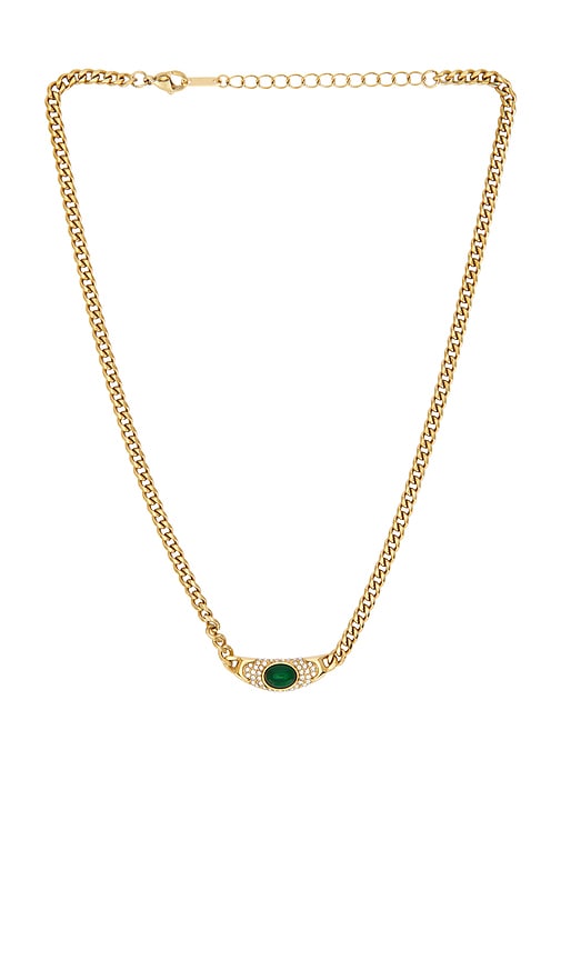 petit moments COLLIER EMERALD en Metallic Gold 48$