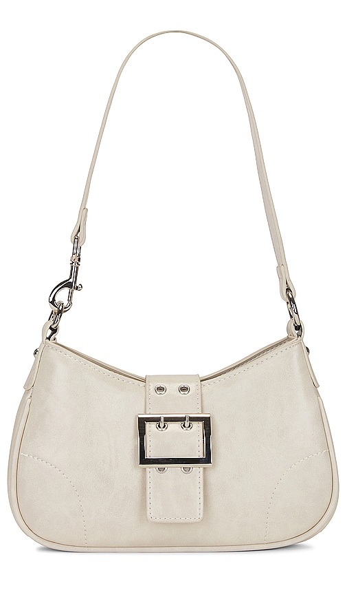 Shop Petit Moments Buckle Bag In 白色