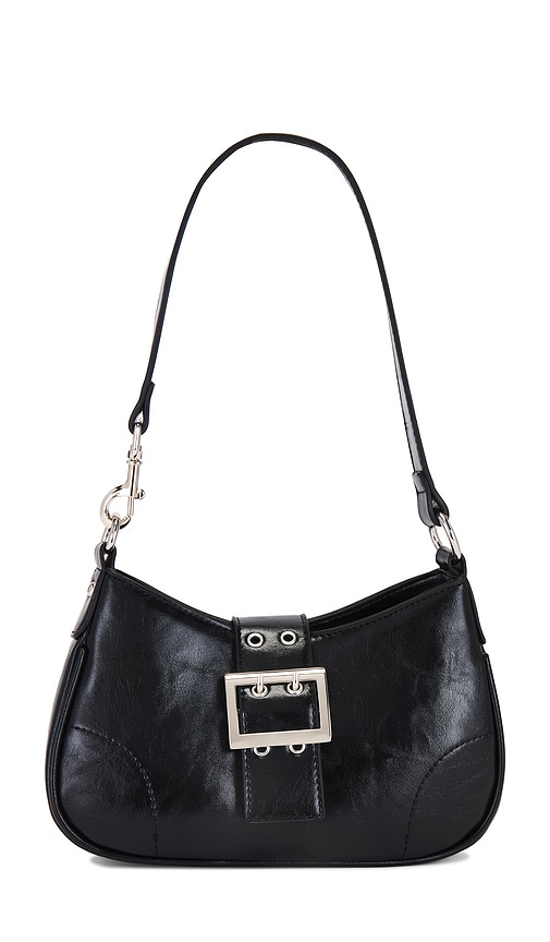 Black Shoulder Bag With Buckle | REVOLVE