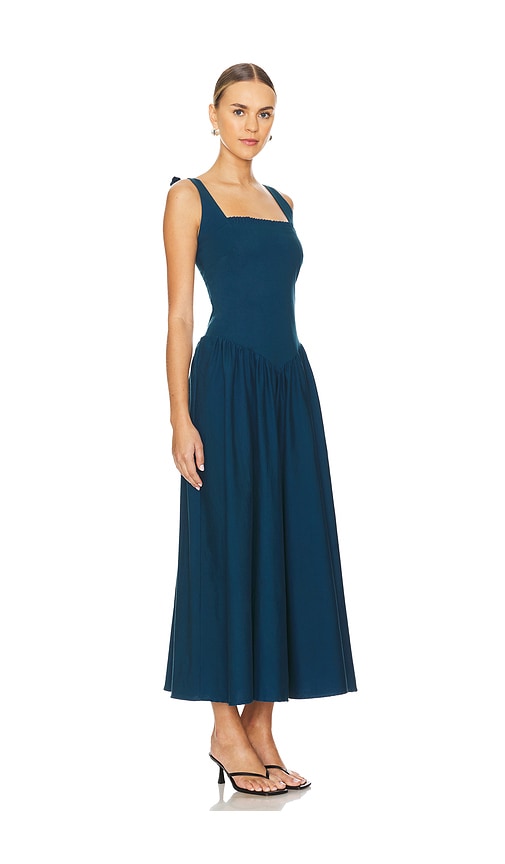 Shop Peixoto Harlow Maxi Dress In Teal