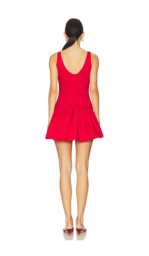  Peixoto Addison Mini Dress In Red. Size S. Also In L. 