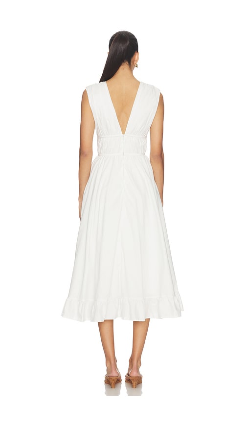  Peixoto Midi-kleid Ava In White. Größe S. Also In Xs, M, L, Xl. 