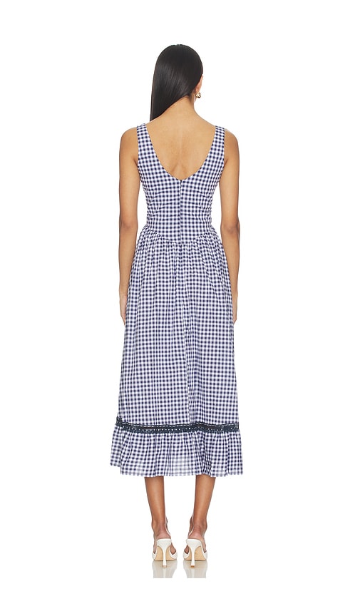  Peixoto Midi-kleid Liam In Navy. Größe S. Also In Xs, M, L, Xl. 