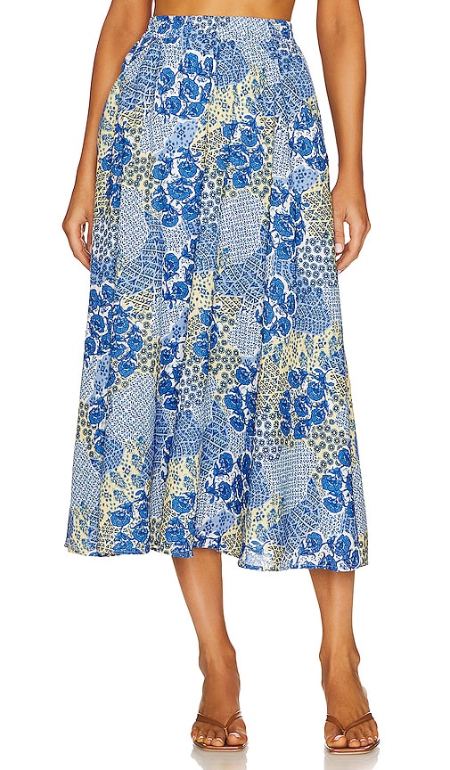 Peixoto Women's Paula Maxi Skirt In Campo Azul