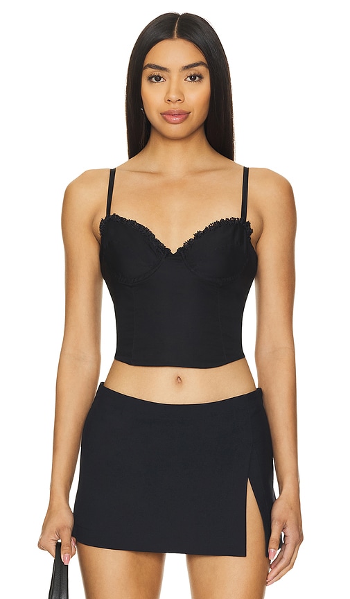 Shop Peixoto Josie Cami In Black