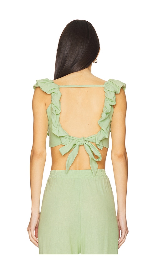  Peixoto Crop-top Jocelyn In Green. Größe S. Also In Xs, M, Xl. 